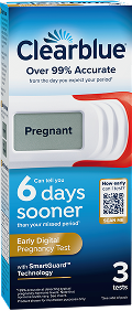 On one Clearblue® Early Digital Pregnancy Test - Save $2