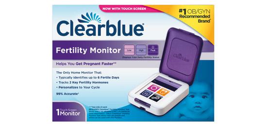 Fertility Monitor With Touch Screen Fertility Tests Clearblue