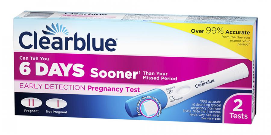 Early Detection Pregnancy Test Clearblue
