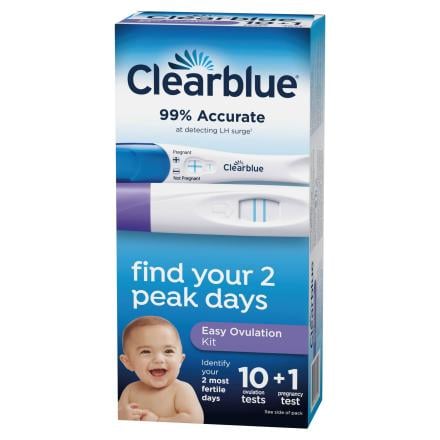 CLEARBLUE, Digital Ovulation Test 10's