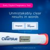 4x the confirmation - Clearblue Pregnancy Test