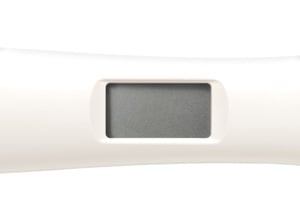 connected ovulation test blank screen