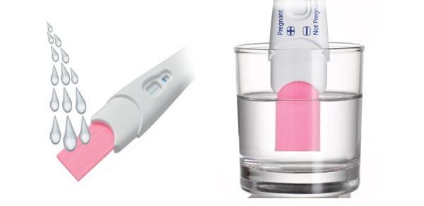 Pregnancy test stream