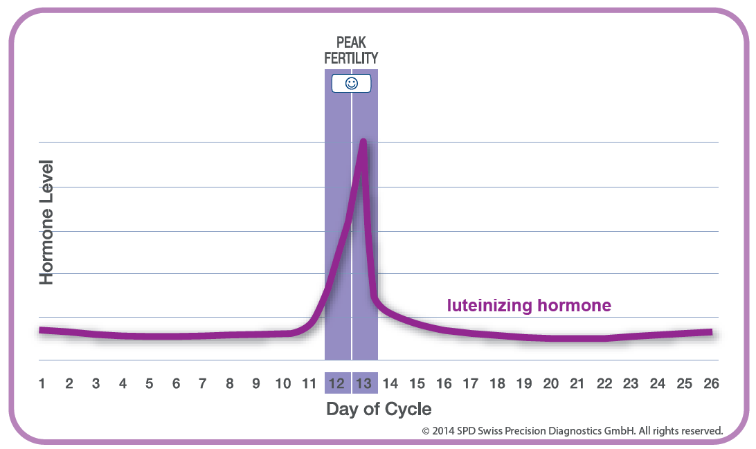 Clear Blue Ovulation Test Chart