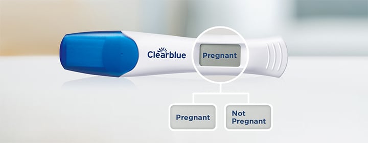 nærme sig Åben rookie Digital Pregnancy Test: Digital Results in Words - Clearblue®