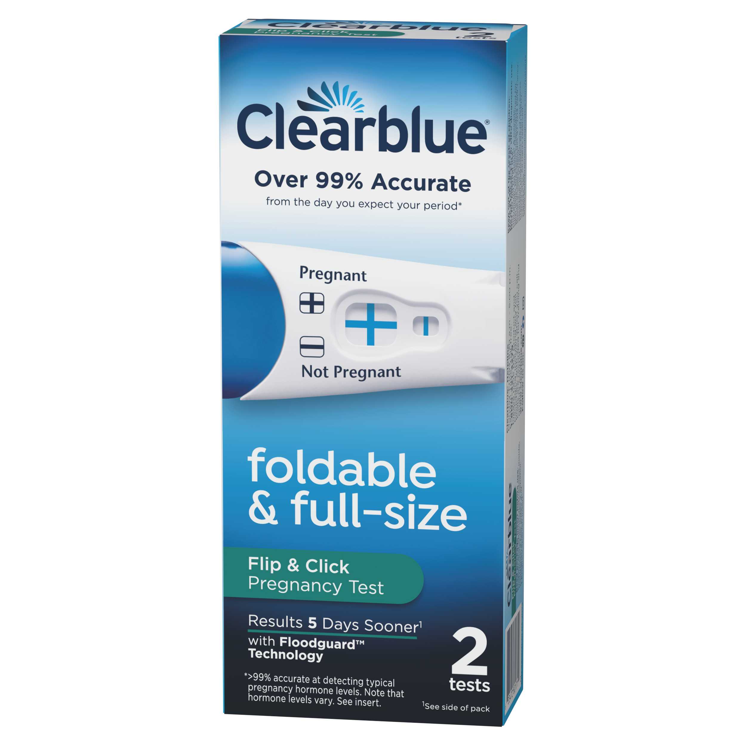 Clearblue Flip & Click Pregnancy Test